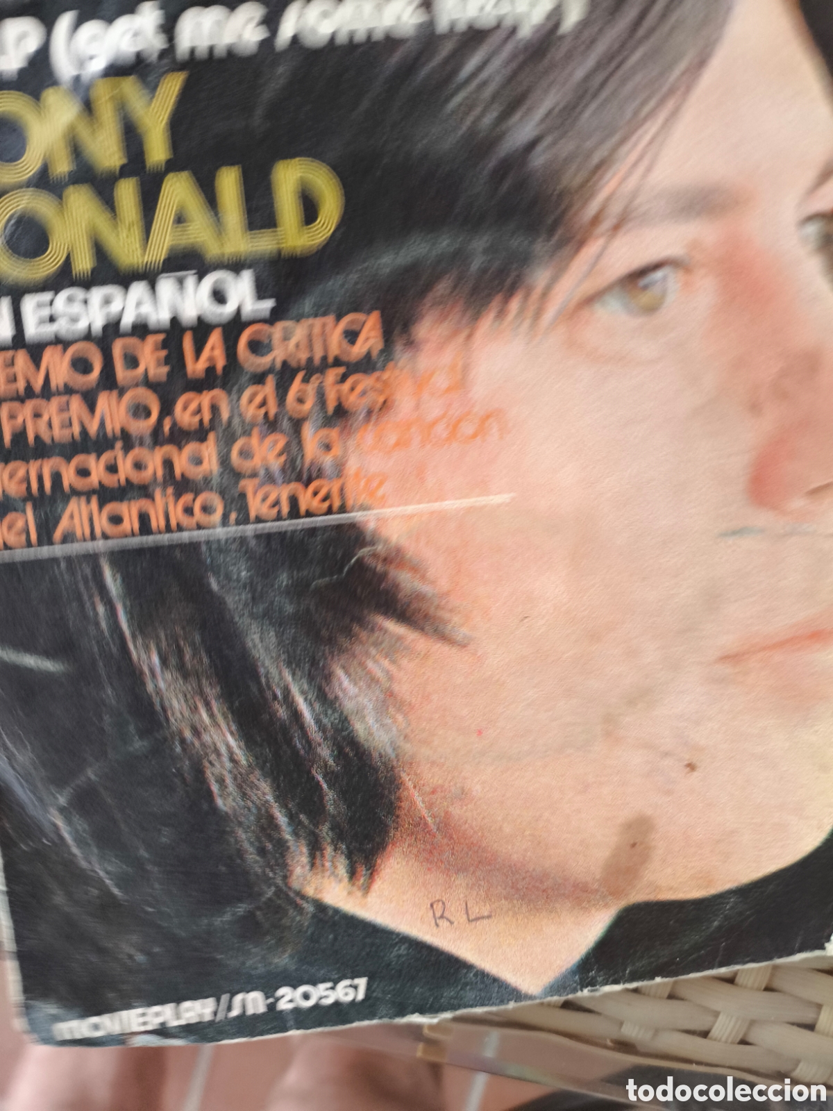 Discos de vinilo: Tony Ronald .T.n.125 - Foto 1