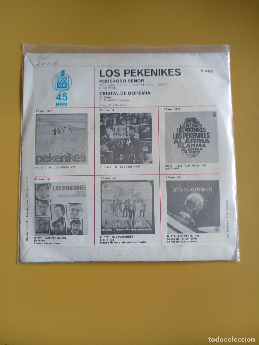 Discos de vinilo: Los Pekenikes - Poderoso se&ntilde;or / Cristal de Bohemia 1969 - Foto 2