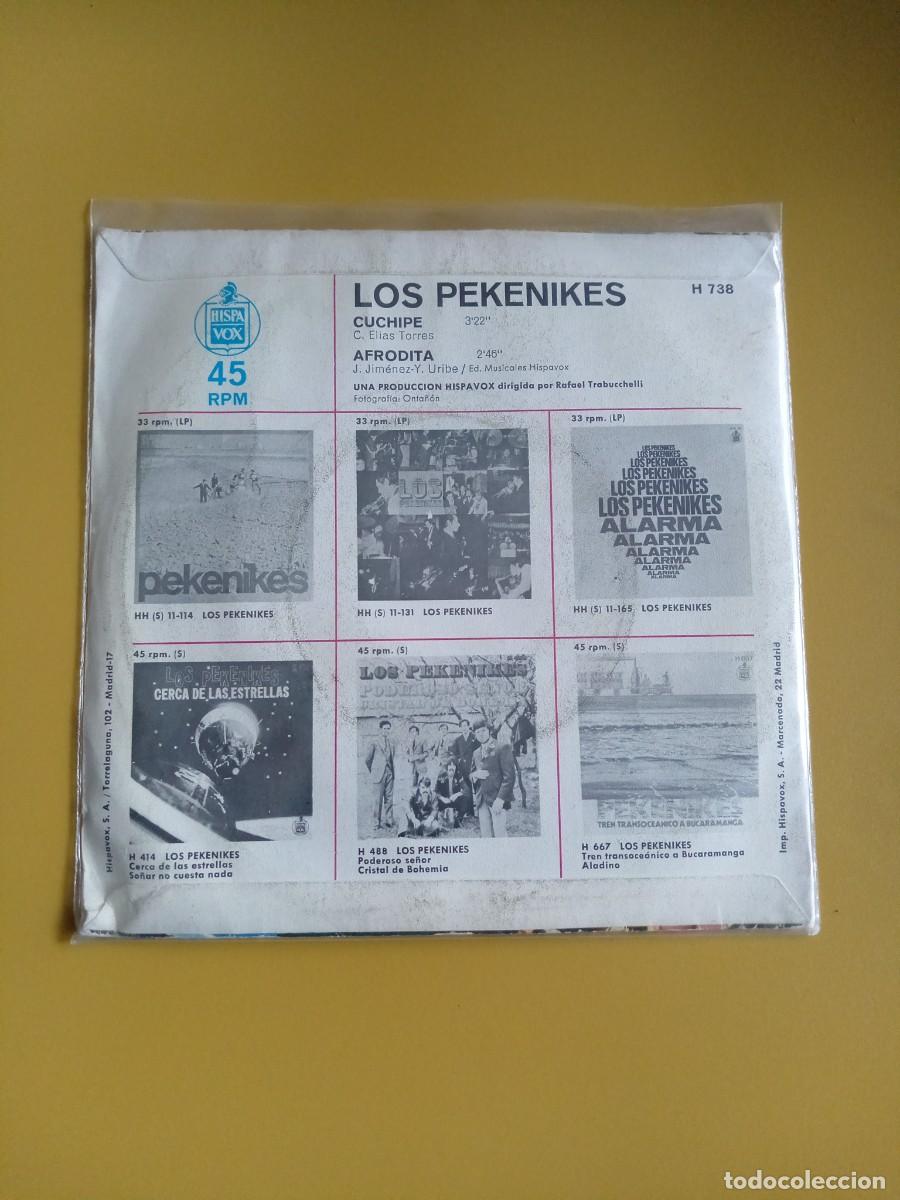Discos de vinilo: Los Pekenikes - Cuchipe / Afrodita 1971 - Foto 2