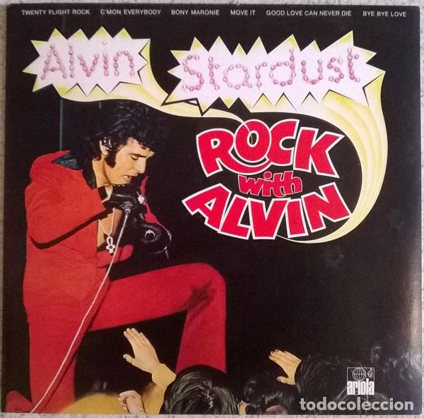 Discos de vinilo: Alvin Stardust &ndash; Rock With Alvin - Gatefold - Foto 1