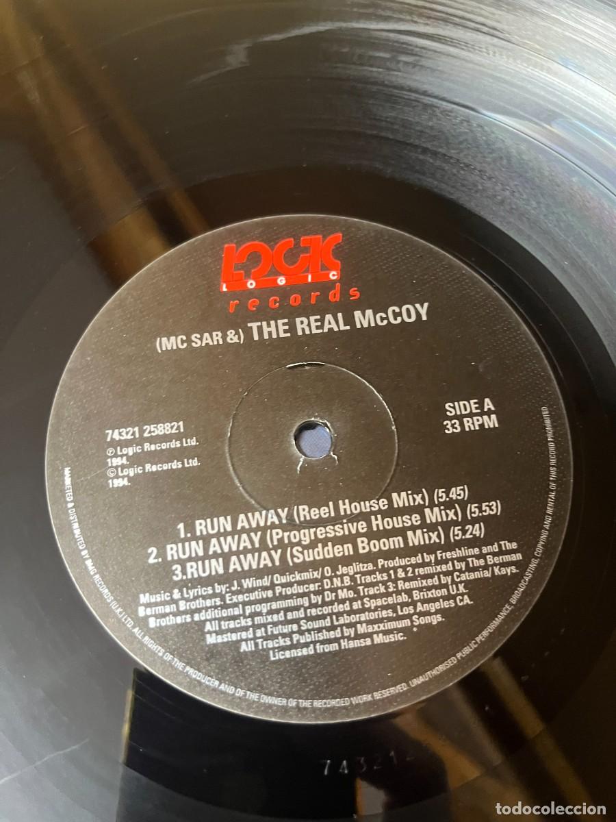 Discos de vinilo: M.C.Sar & The Real McCoy Run Away - Foto 4