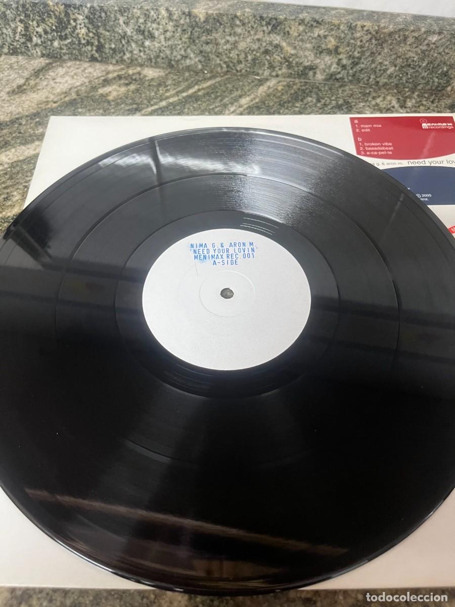 Discos de vinilo: Nima G. & Aron M. Need Your Lovin - Foto 2