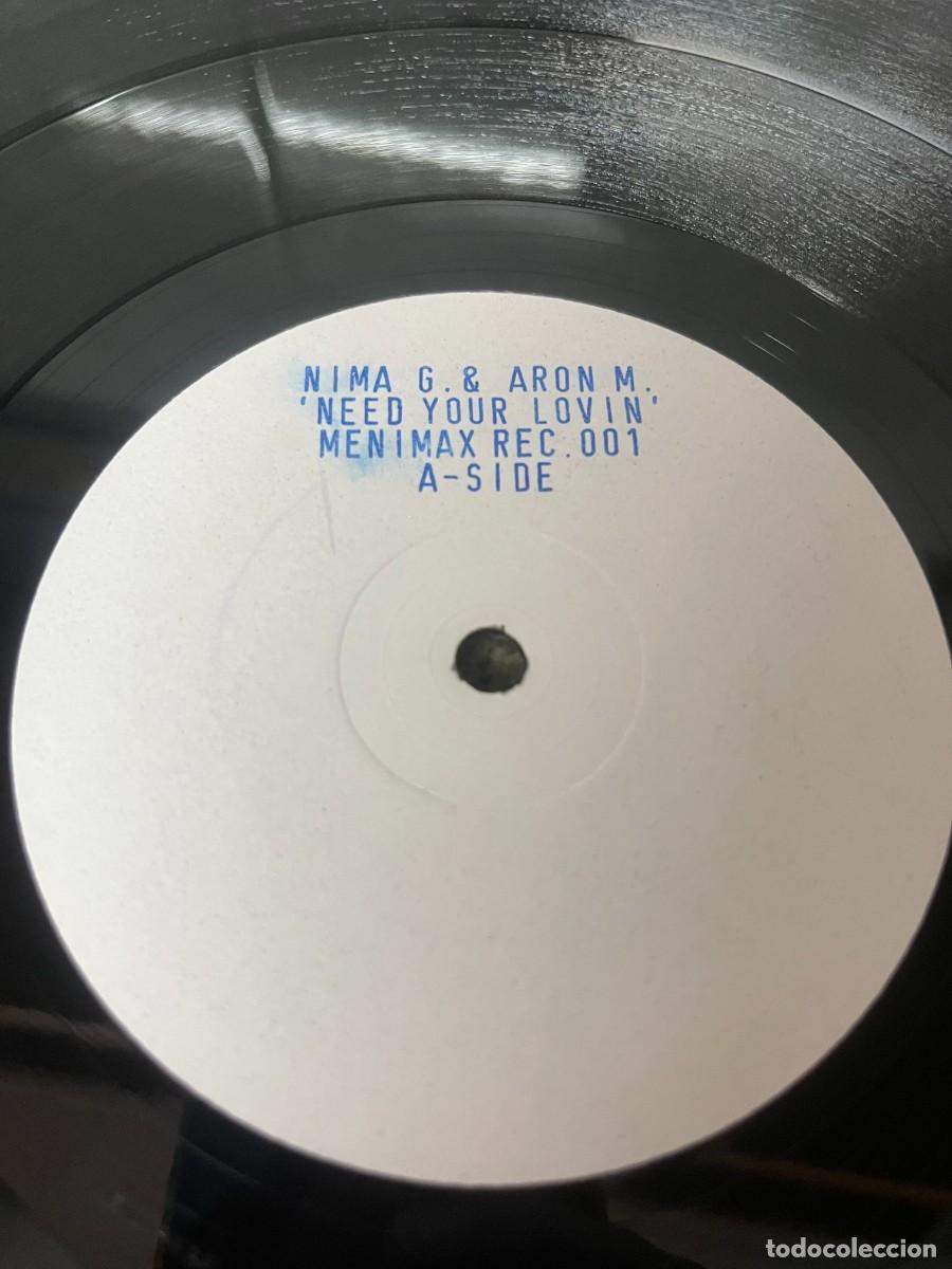 Discos de vinilo: Nima G. & Aron M. Need Your Lovin - Foto 3