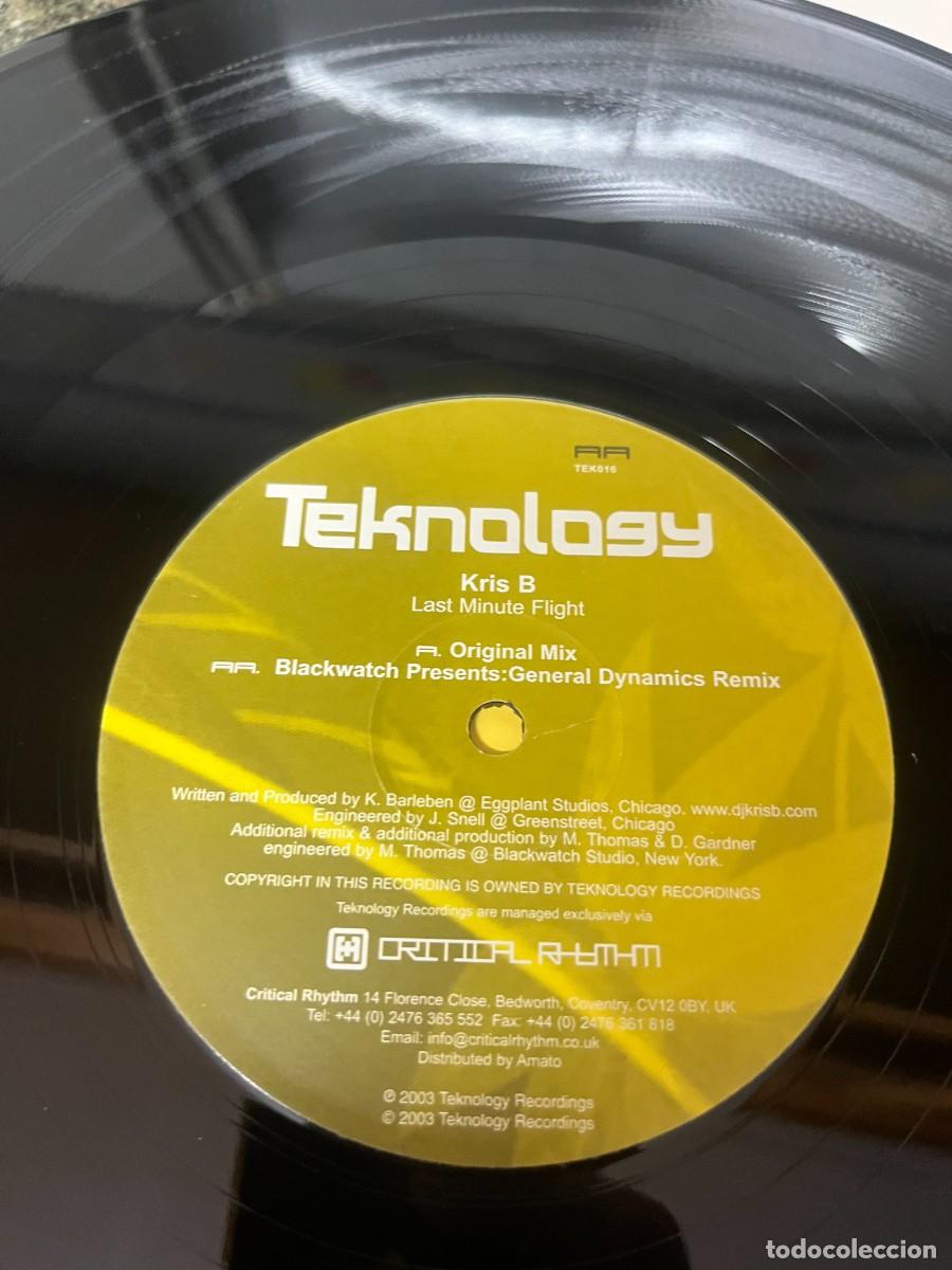 Discos de vinilo: Kris B Last Minute Flight - Foto 3