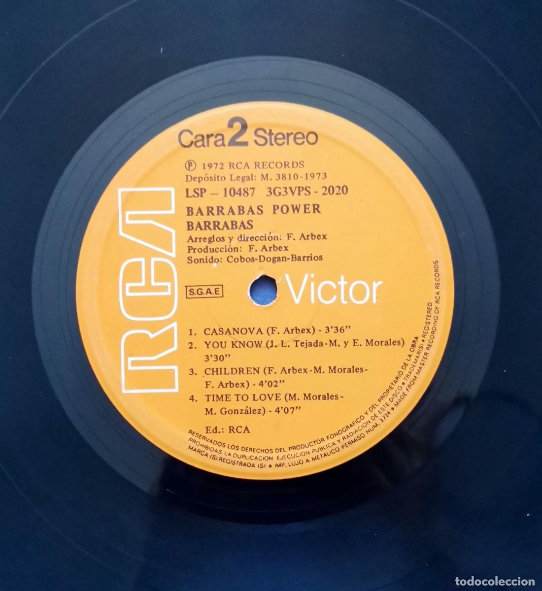Discos de vinilo: Barrabas &ndash; Power LP, Gatefold France 1973 - Foto 5