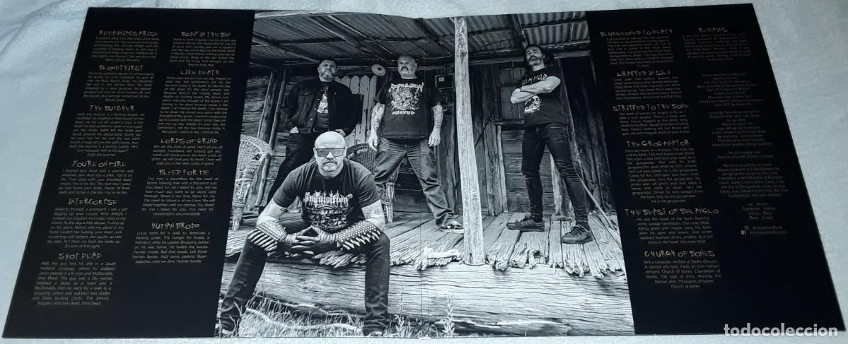 Discos de vinilo: LP - REMAINS - GRIND TIL DEATH - EDICI&Oacute;N LIMITADA - GATEFOLD - Foto 2