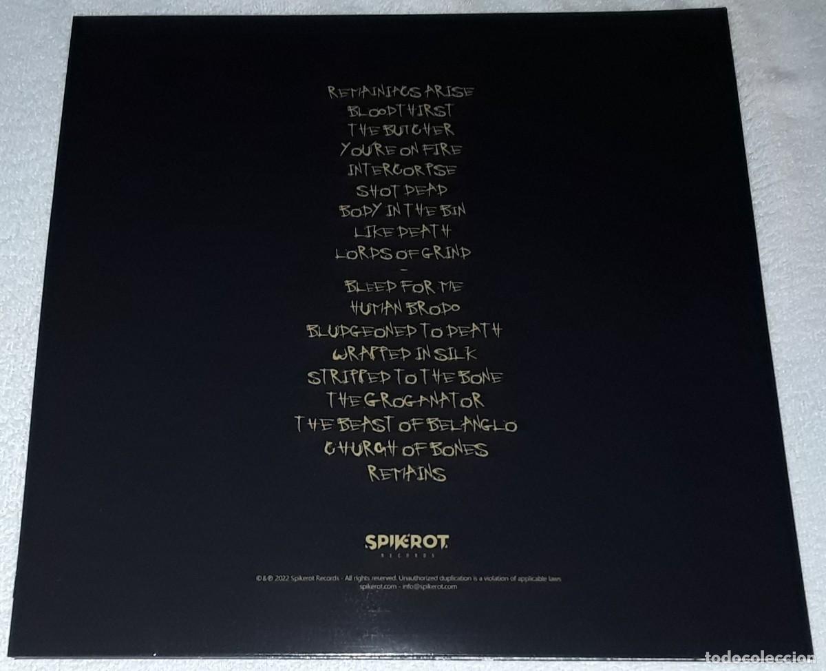 Discos de vinilo: LP - REMAINS - GRIND TIL DEATH - EDICI&Oacute;N LIMITADA - GATEFOLD - Foto 3
