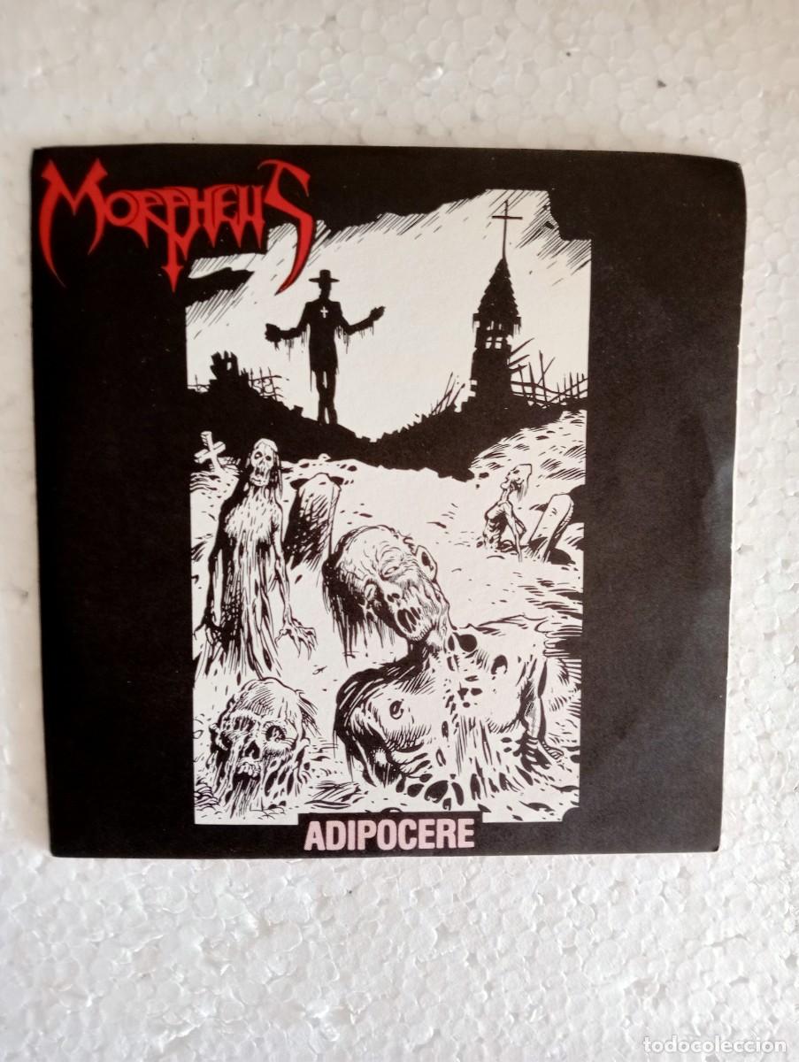 Discos de vinilo: Morpheus - Adipocere (7&rdquo;, Blu + 7&rdquo;, S/Sided) USA 1992 insert - Foto 1