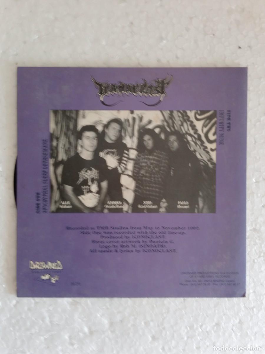 Discos de vinilo: Iconoclast - The Unmutated Revelation (7&rdquo;) insert 1993 - Foto 2