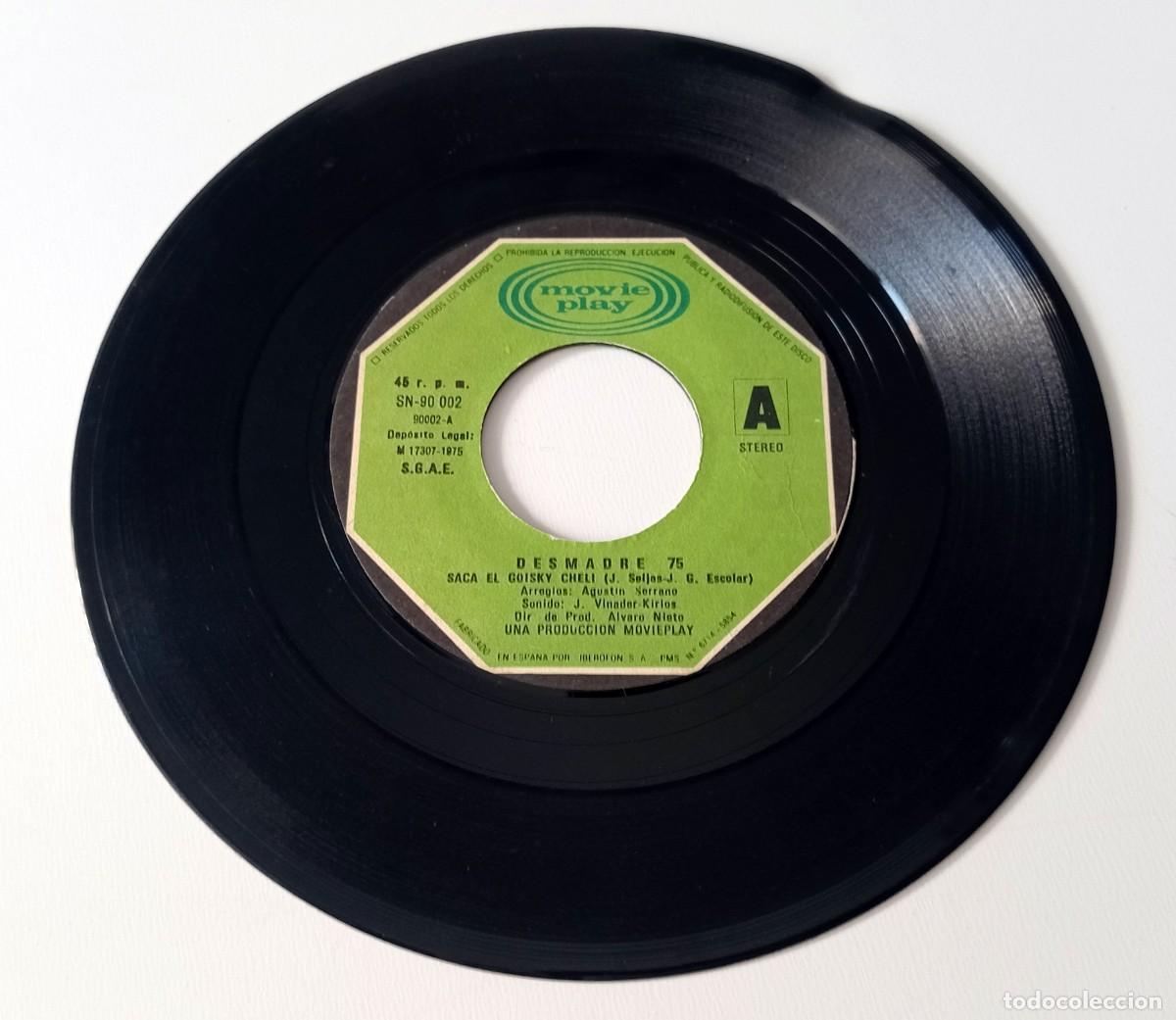 Discos de vinilo: SINGLE DESMADRE 75 - SACA EL G&Uuml;ISKY CHELI - Foto 1