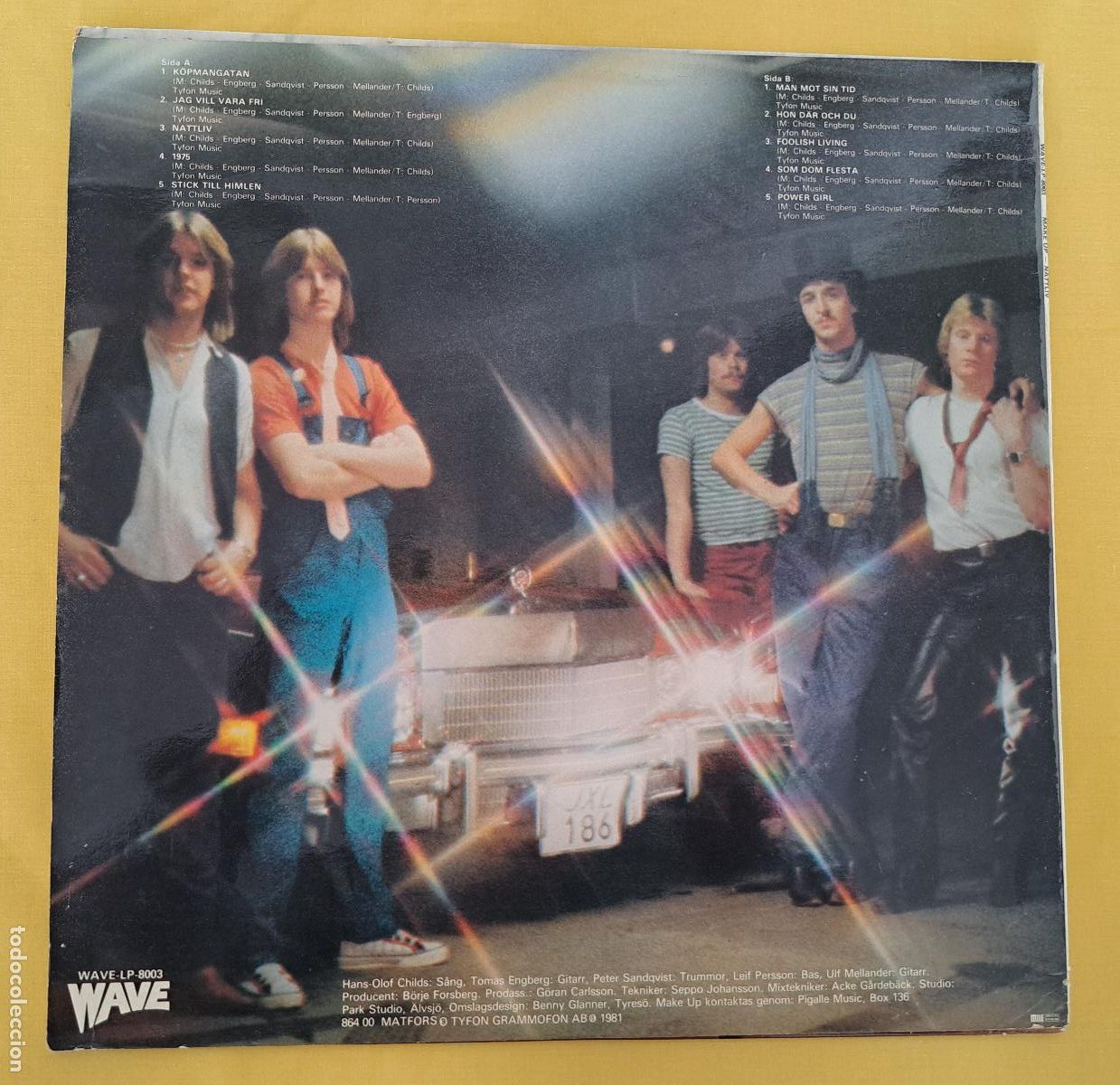 Discos de vinilo: MAKE UP - LP, NATTLIV - WAVE 1981 - Foto 4