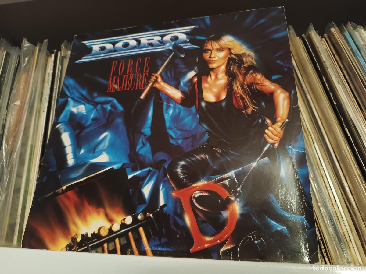 Discos de vinilo: Doro &lrm;&ndash; Force Majeure - lp Europe 1989 - Foto 1
