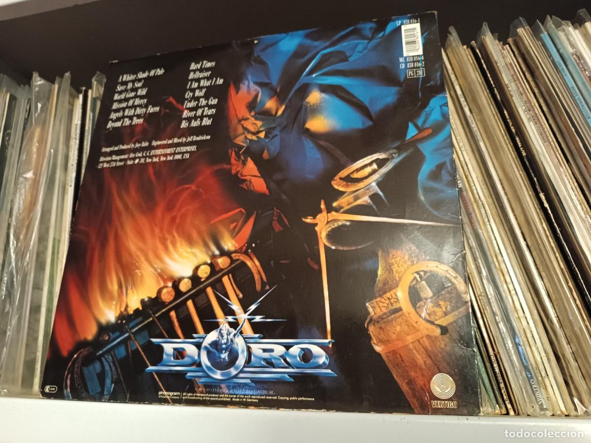 Discos de vinilo: Doro &lrm;&ndash; Force Majeure - lp Europe 1989 - Foto 2