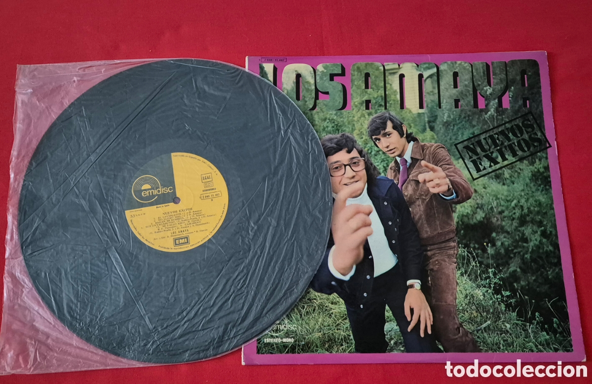 Discos de vinilo: Los Amayas - Nuevos exitos LP 1973 - Foto 6