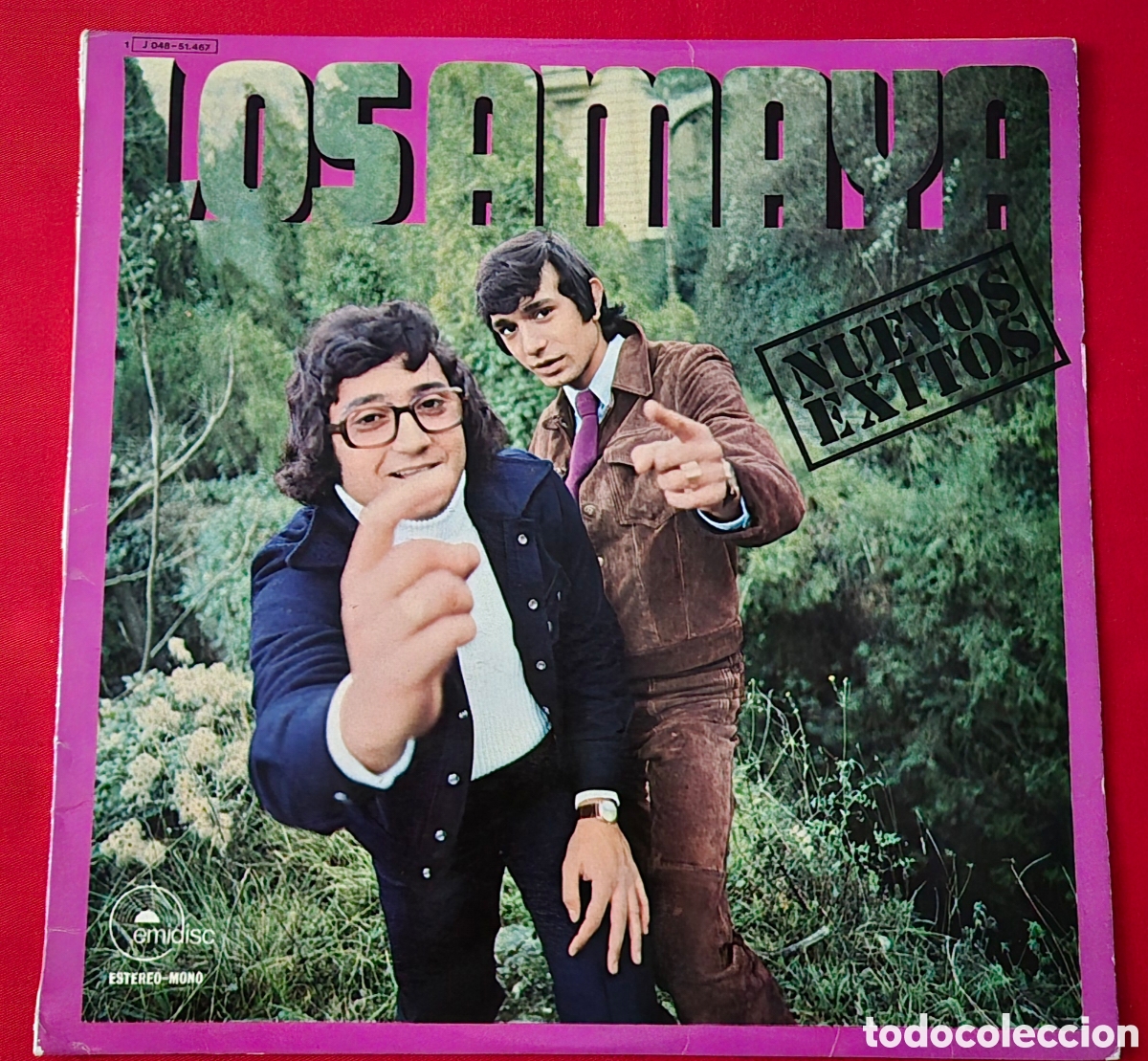 Discos de vinilo: Los Amayas - Nuevos exitos LP 1973 - Foto 1