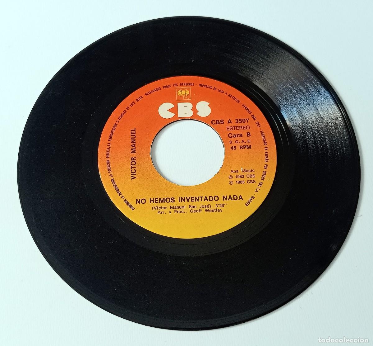 Discos de vinilo: SINGLE VICTOR MANUEL - BAILARINA - Foto 1