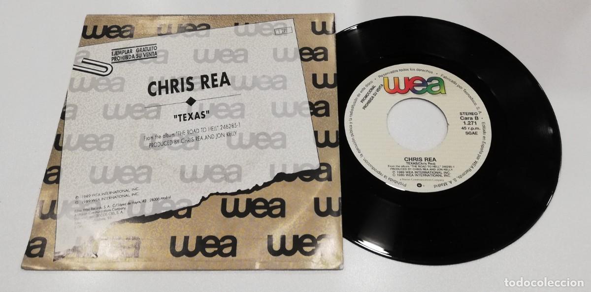 Discos de vinilo: SCO95-Chris Rea - Texas (7&rdquo;, Single, Promo) - Foto 2