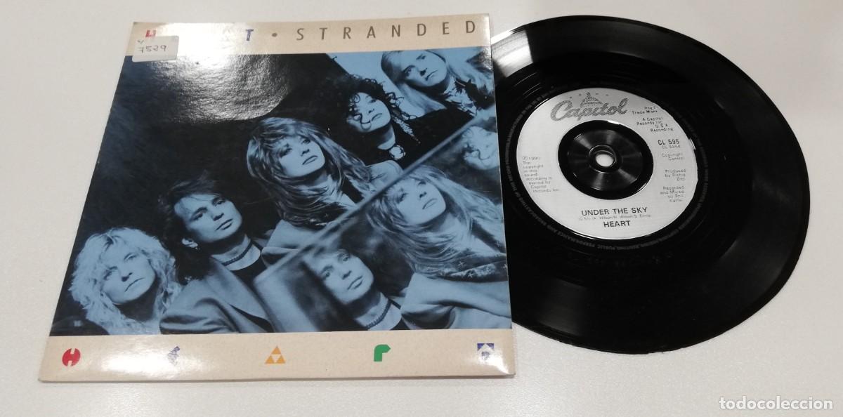 Discos de vinilo: SCO95-Heart - Stranded (7&rdquo;, Single, Sil) - Foto 1