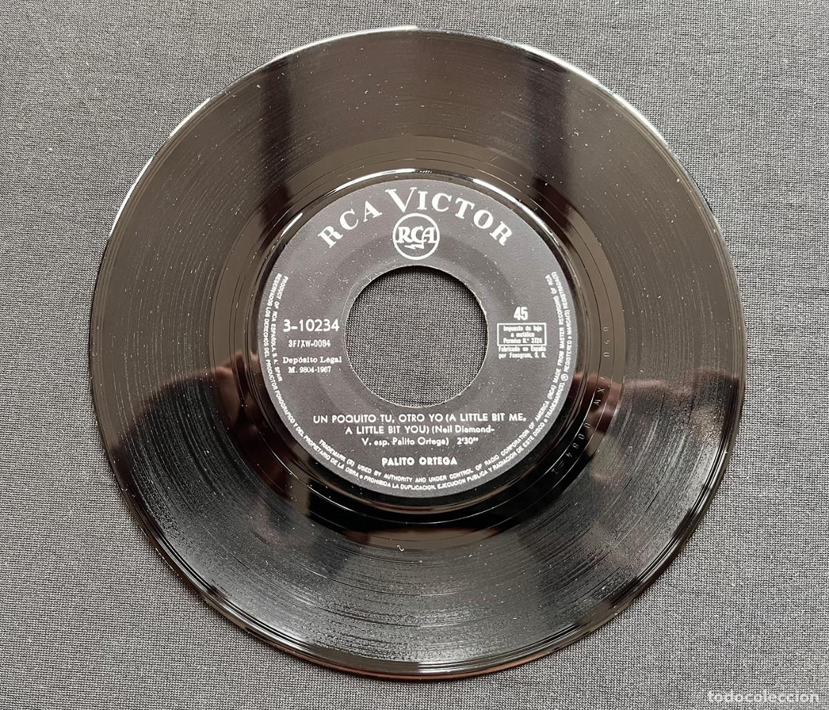 Discos de vinilo: SINGLE 7 PALITO ORTEGA - QUE SERA. 310234. VG - Foto 4