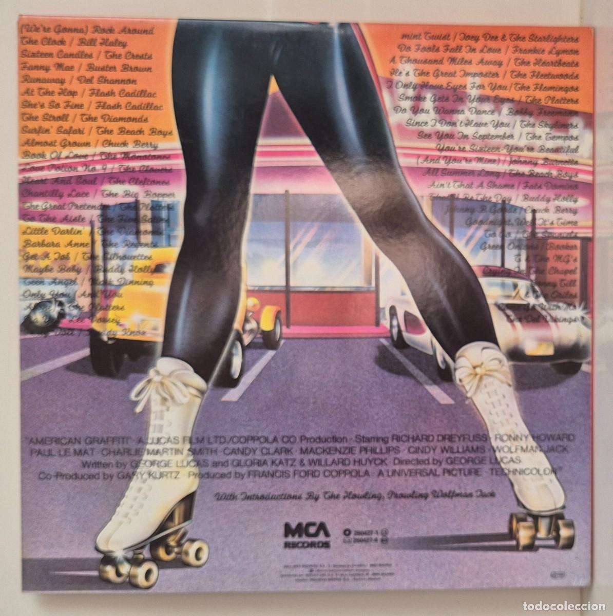 Discos de vinilo: American Graffiti. Banda sonora original. 2 LP - Foto 2