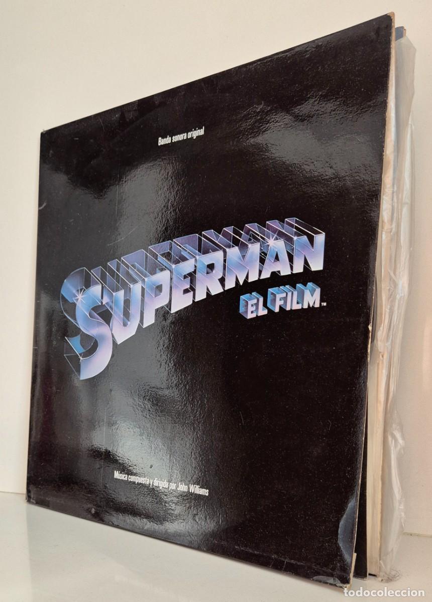 Discos de vinilo: Superman - John Williams. Banda sonora original. 2LP - Foto 1