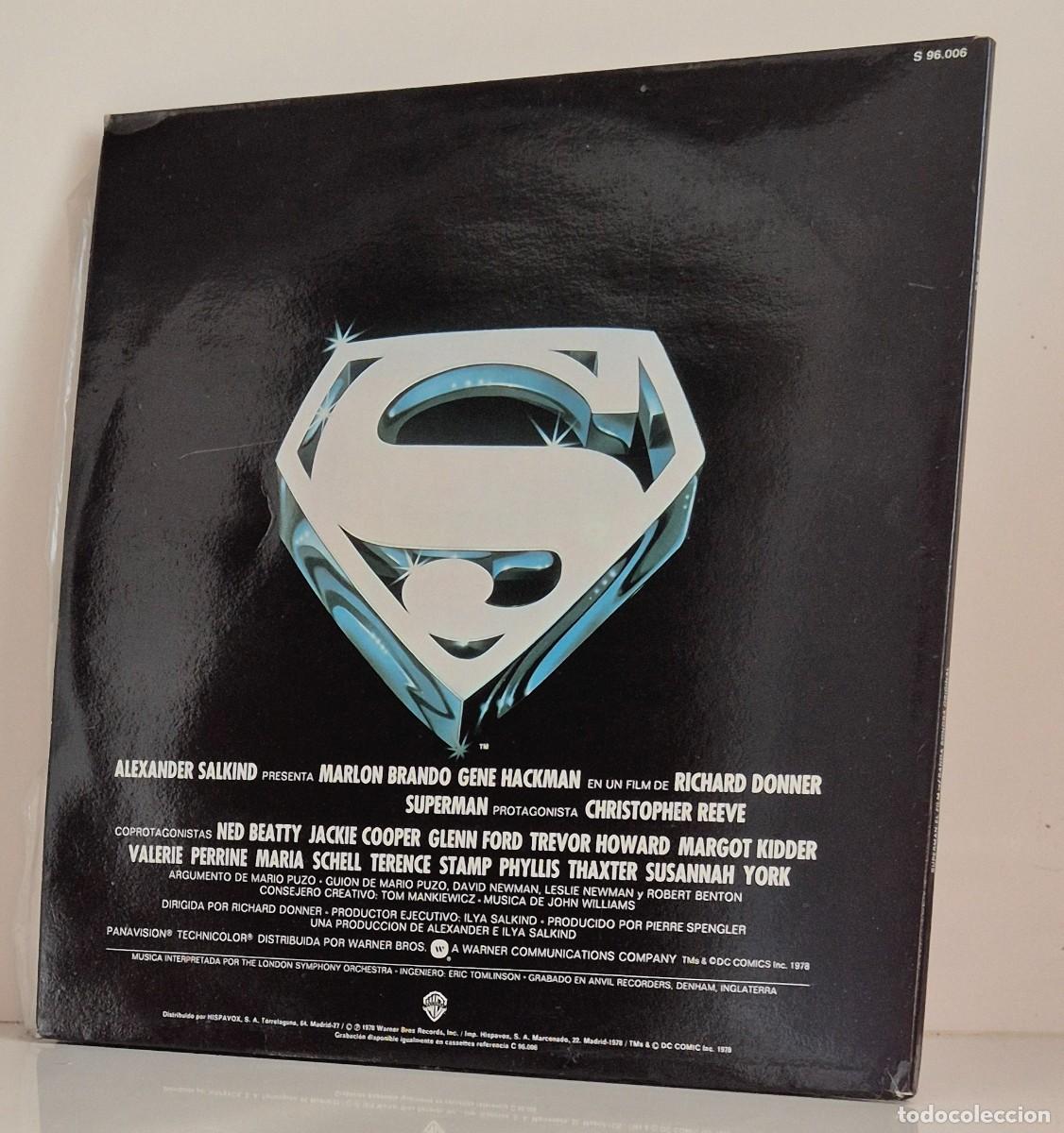Discos de vinilo: Superman - John Williams. Banda sonora original. 2LP - Foto 2