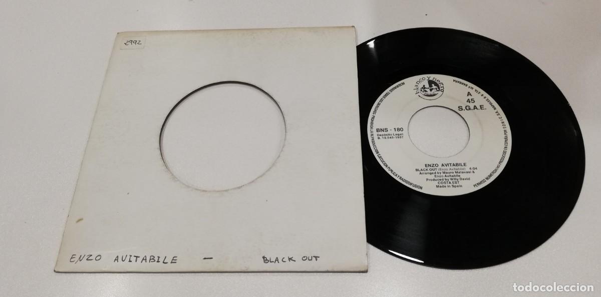 Discos de vinilo: SCO95- Enzo Avitabile - Black Out (7&rdquo;, Single) - Foto 1