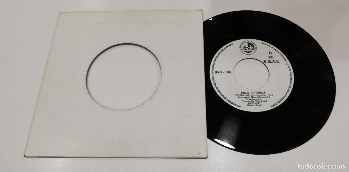 Discos de vinilo: SCO95- Enzo Avitabile - Black Out (7&rdquo;, Single) - Foto 2