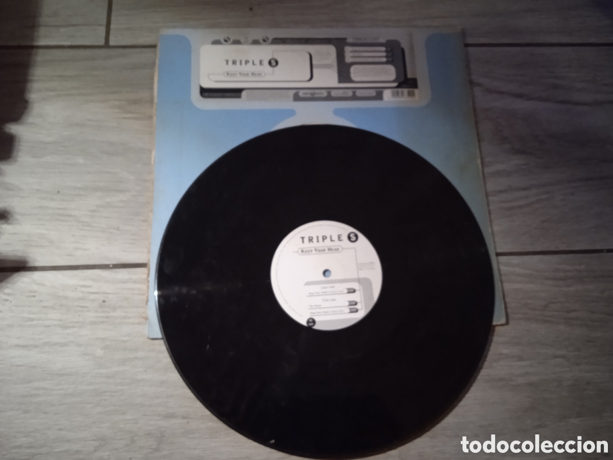 Discos de vinilo: TRIPLE S - KEEP YOUR HEAD - SPAIN - CLUB TOOLS - LV - - Foto 1