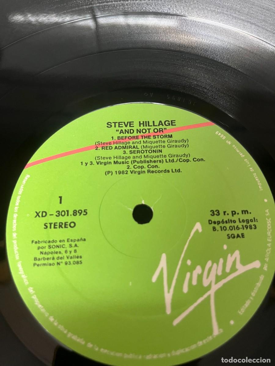 Discos de vinilo: Steve Hillage And Not Or - Foto 5