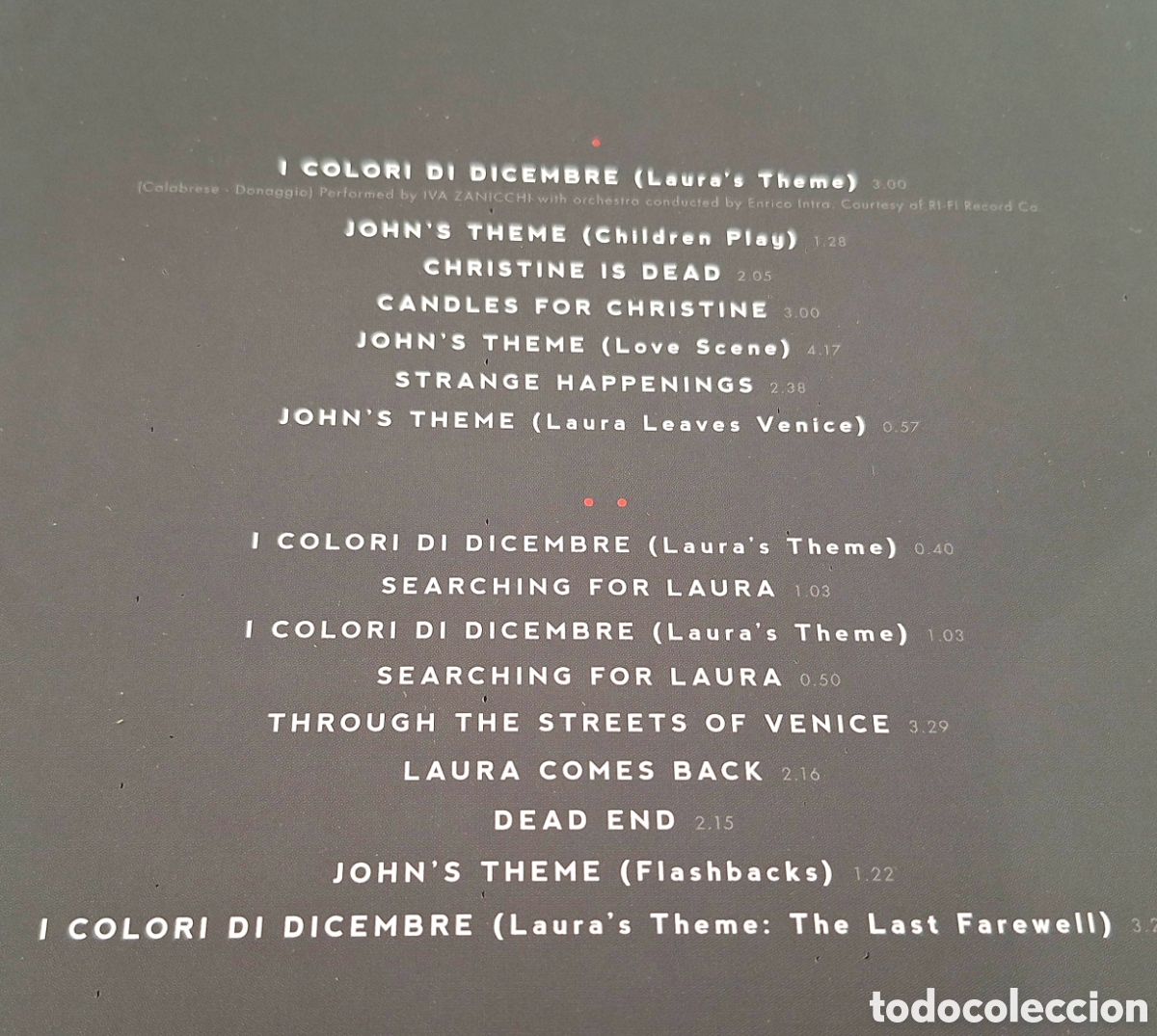 Discos de vinilo: DONT LOOK NOW. BSO (1LP) - Foto 3