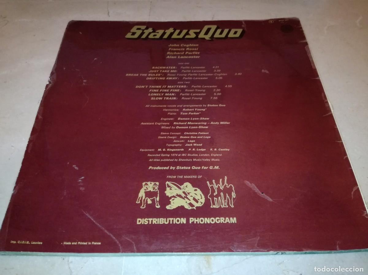 Discos de vinilo: STATUS QUO-QUO-VERTIGO - Foto 2