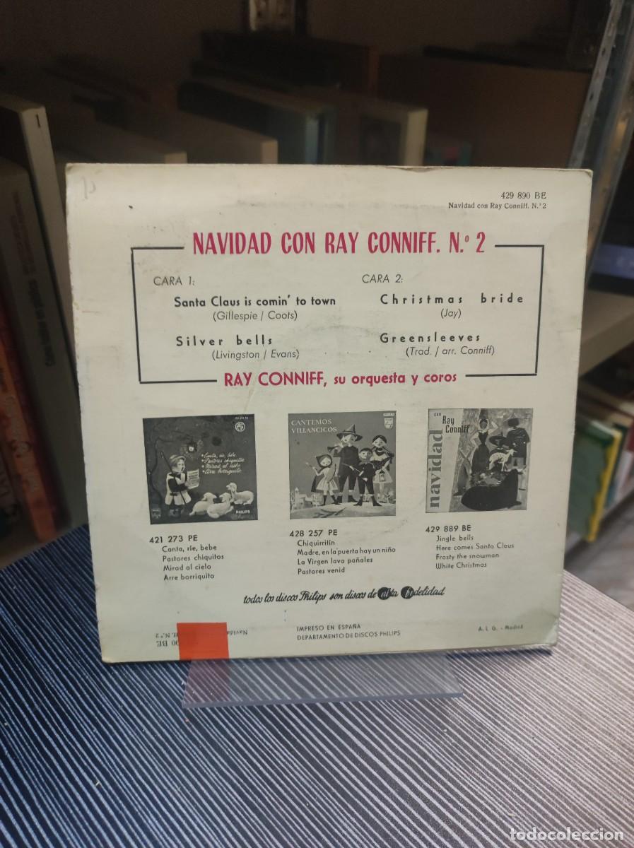 Discos de vinilo: Ray Conniff Su Orquesta Y Coros &ndash; Navidad Con Ray Conniff N&ordm; 2 - Foto 2