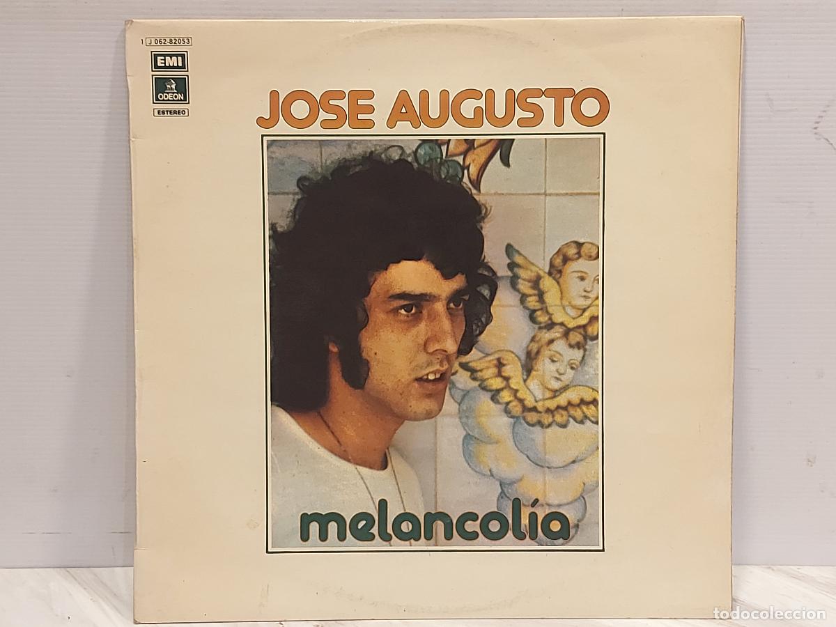 Discos de vinilo: JOS&Eacute; AUGUSTO / MELANCOL&Iacute;A / LP-EMI ODEON-1975 / MBC. ***/*** - Foto 1