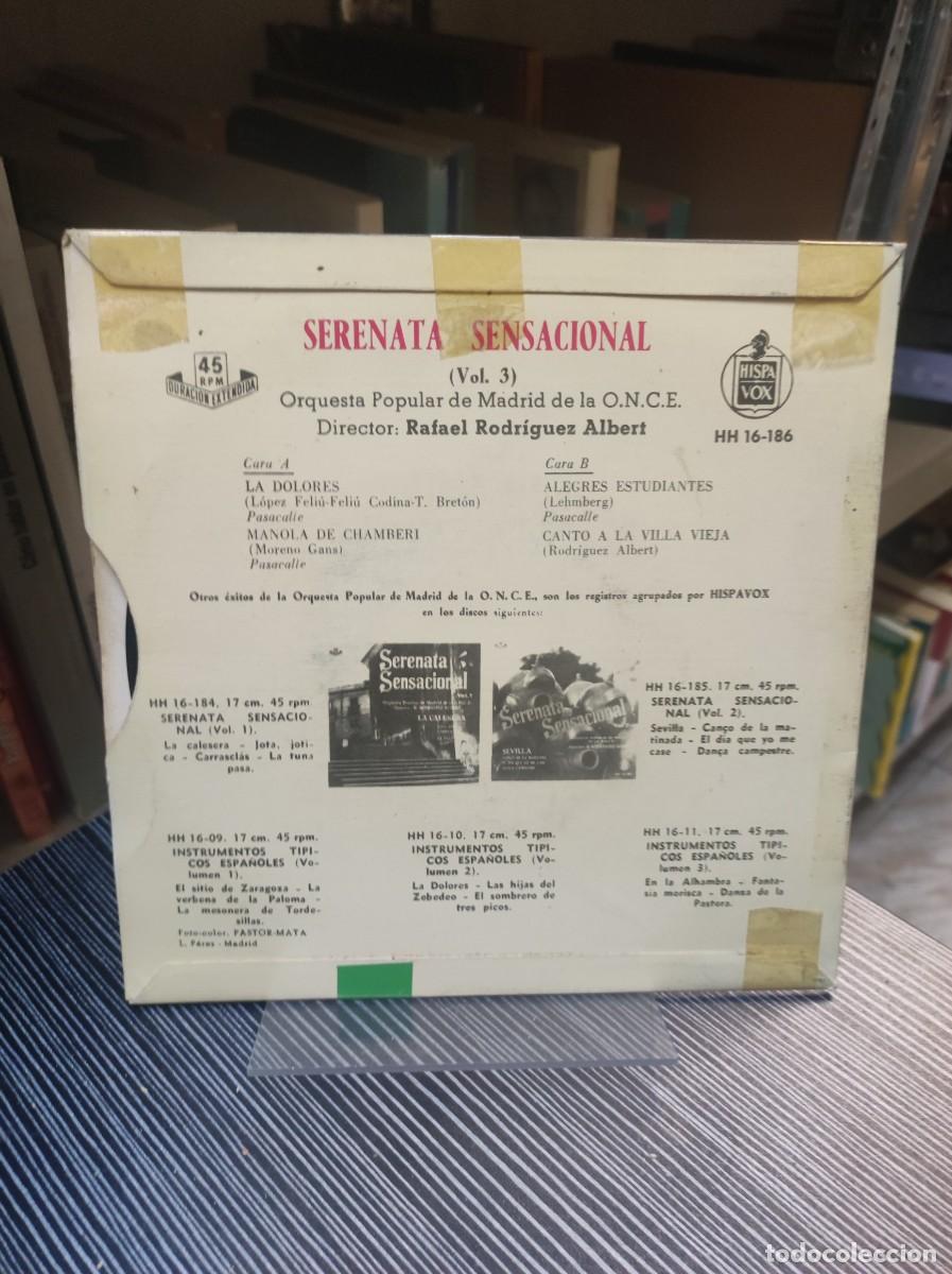 Discos de vinilo: SERENATA SENSACIONAL VOL. 3 - Foto 2