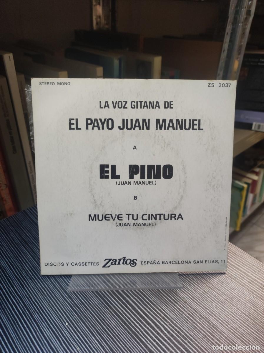 Discos de vinilo: La &rdquo;Voz Gitana&rdquo; De El Payo Juan Manuel &ndash; El Pino - Foto 2