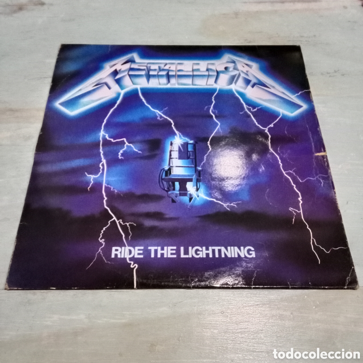 Discos de vinilo: METALLICA - RIDE THE LIGHTNING - LP - Foto 1