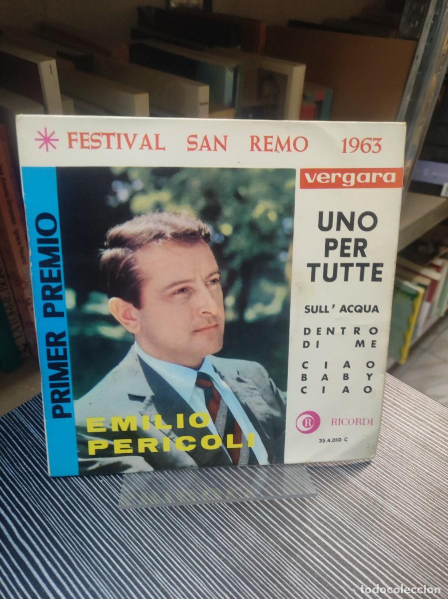 Discos de vinilo: Emilio Pericoli &ndash; Uno Per Tutte / SullAcqua - Foto 1