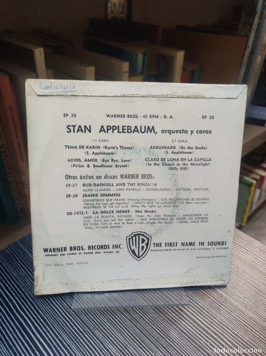 Discos de vinilo: STAN APPLEBAUM TEMA DE KARIN - Foto 2