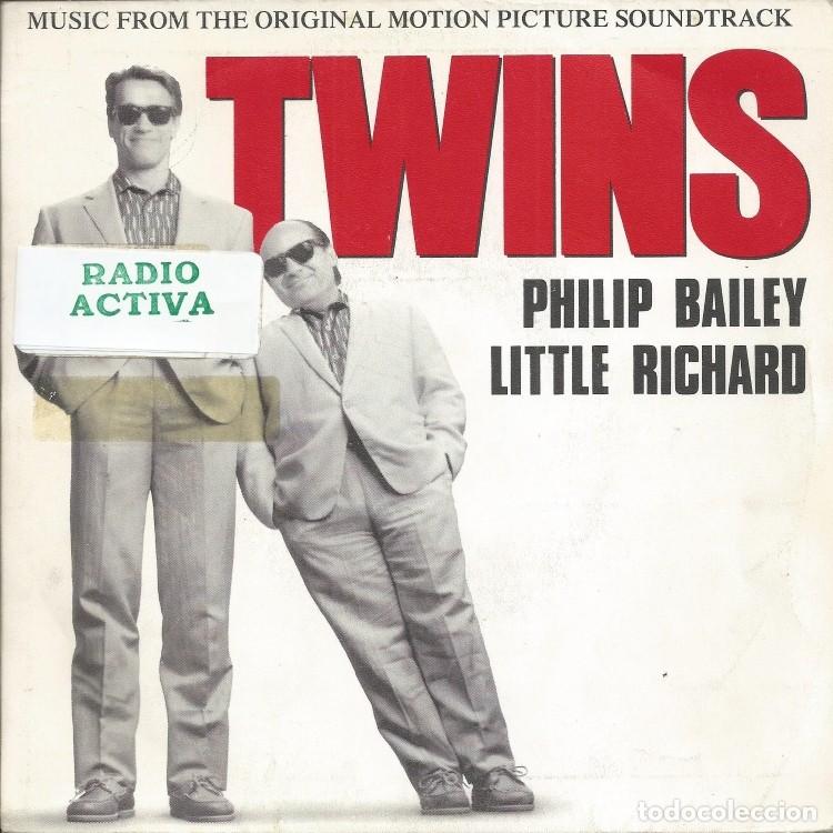 Discos de vinilo: PHILIP BAILEY / LITTLE RICHARD &middot;&middot;&middot; Twins - (Single) - Foto 1