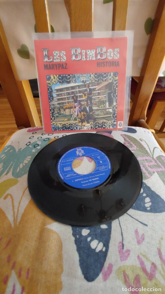 Discos de vinilo: LES BIMBOS-SINGLE MARYPAZ - Foto 1