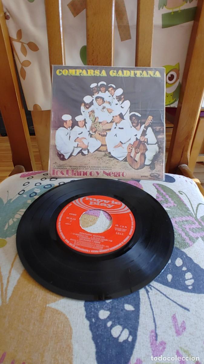 Discos de vinilo: LOS BLANCO Y NEGRO-EP COMPARSA GADITANA - Foto 1