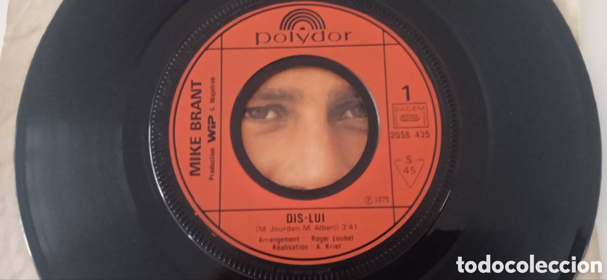 Discos de vinilo: MIKE BRANT - Dis-lui (1975) single - Foto 5
