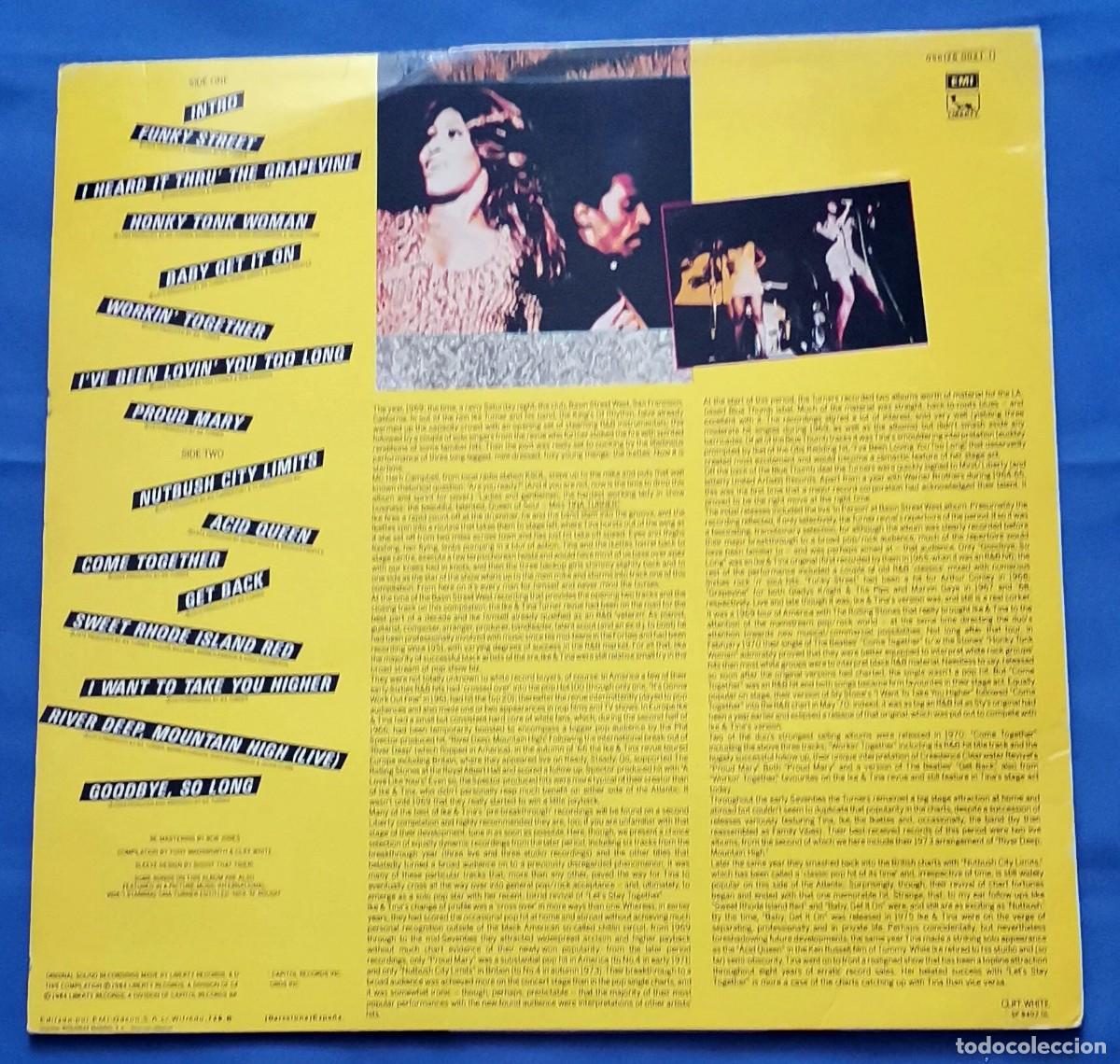 Discos de vinilo: Ike & Tina Turner &lrm;&ndash; Nice N Rough LP Espa&ntilde;a - Foto 2