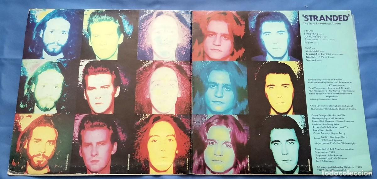 Discos de vinilo: Roxy Music &lrm;&ndash; Stranded LP 1974 Spain Gatefold Bryan Ferry - Foto 2