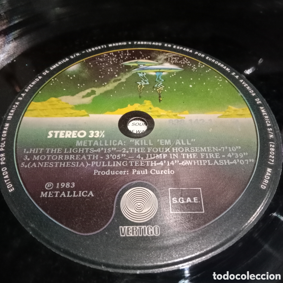 Discos de vinilo: METALLICA - KILL EM ALL - LP - Foto 8