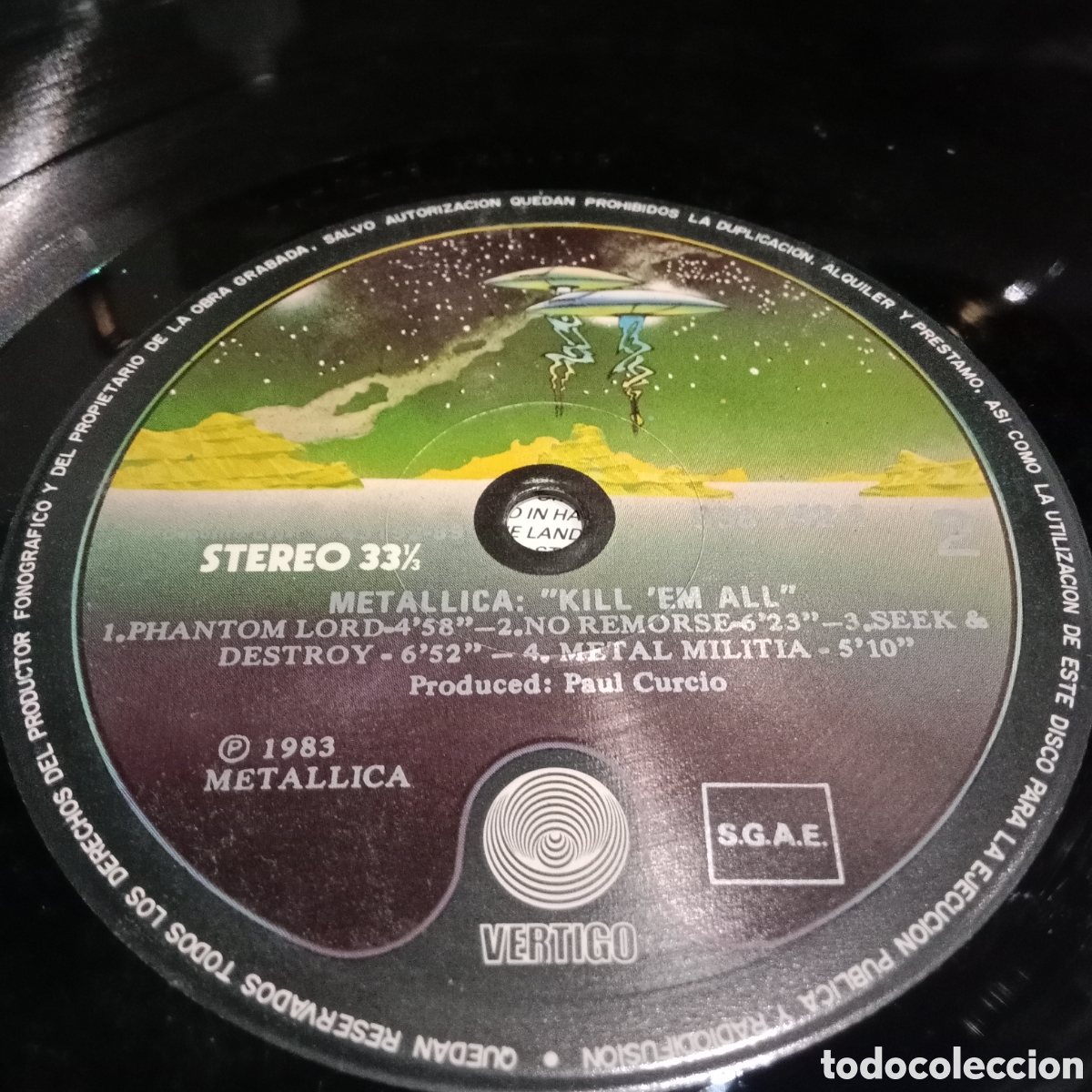Discos de vinilo: METALLICA - KILL EM ALL - LP - Foto 9