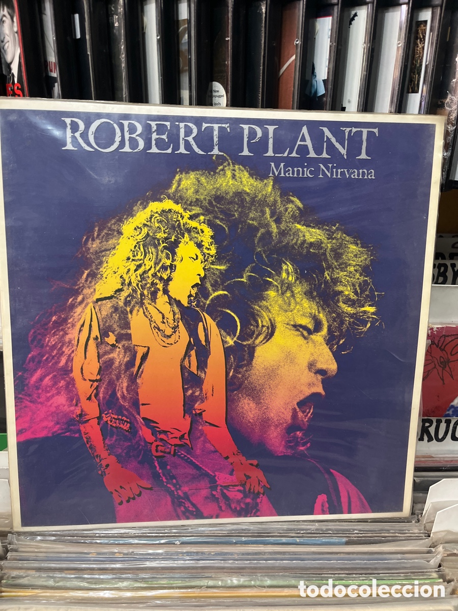 Discos de vinilo: robert plant manic nirvana - Foto 1