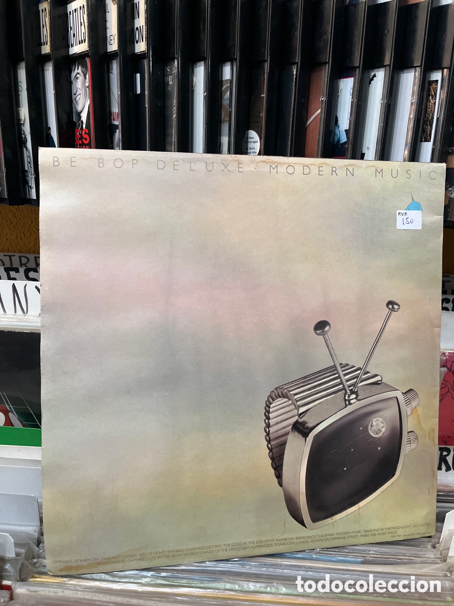 Discos de vinilo: modern music be bop deluxe - Foto 2