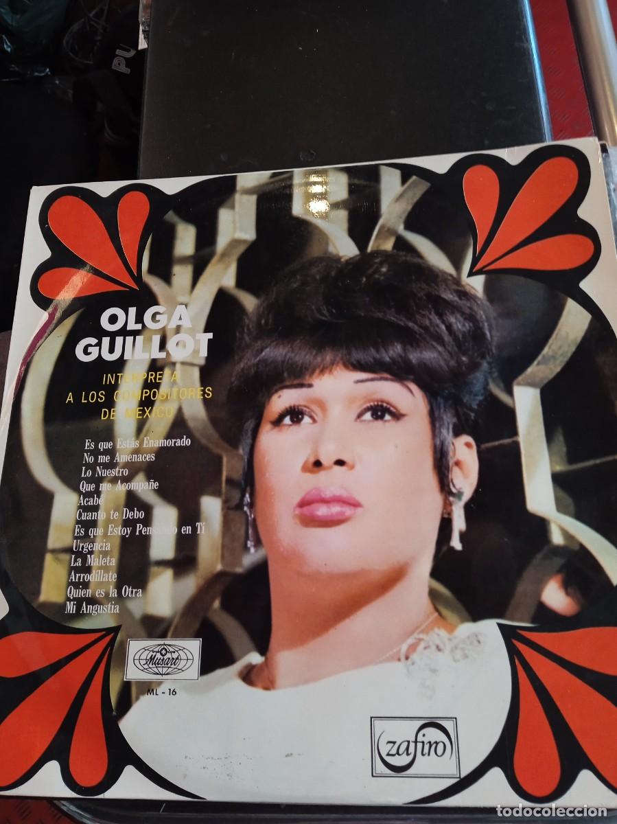 Discos de vinilo: OLGA GUILLOT- INTERPRETA A LOS COMPOSITORES DE M&Eacute;XICO. LP - Foto 1